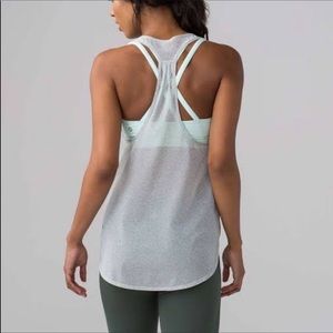 Lululemon 105 Mesh/Sheer Singlet